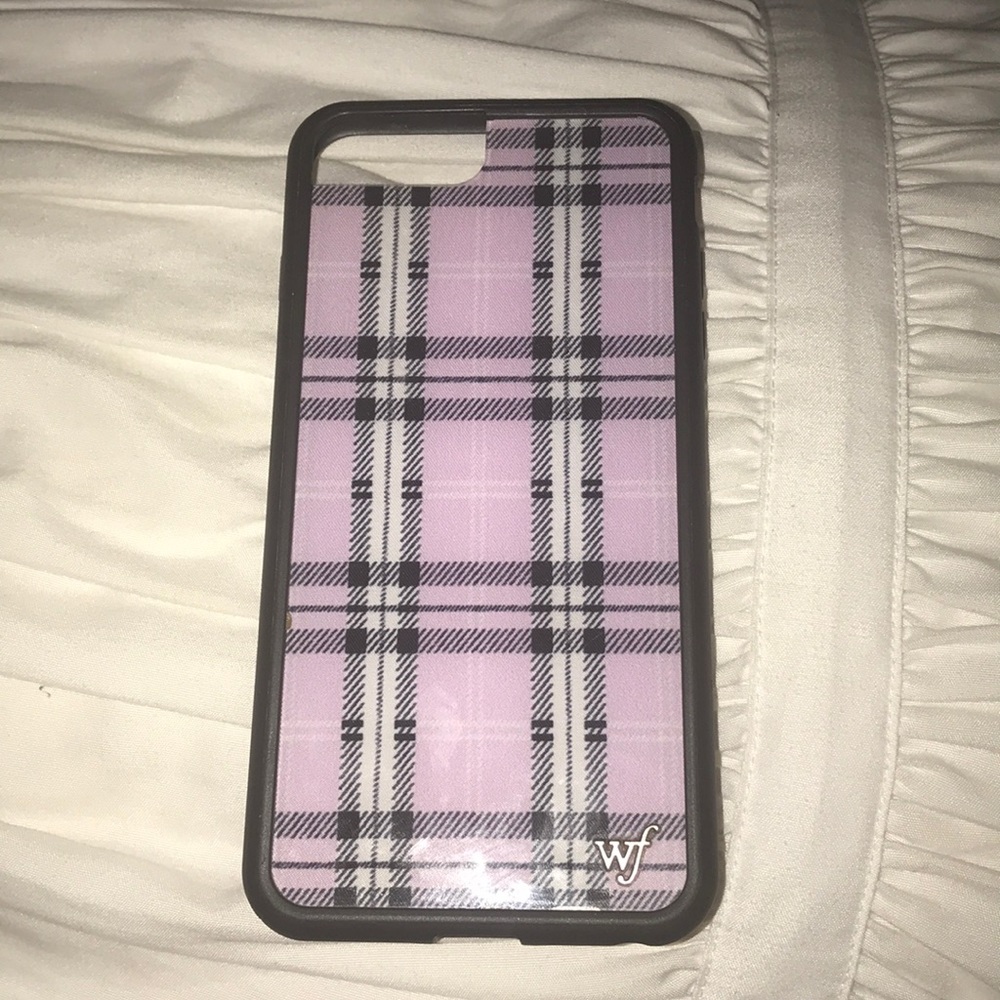 Plaid wildflower phone case iPhone 7 Plus/8 Plus